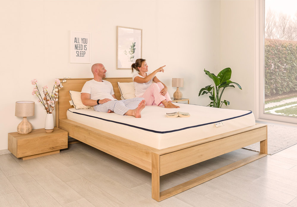 afbeelding van natuurlatex matras beste una essential organic